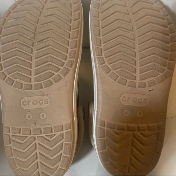 Crocs Leopard Print Clogs - Tan - Picture 4 of 5